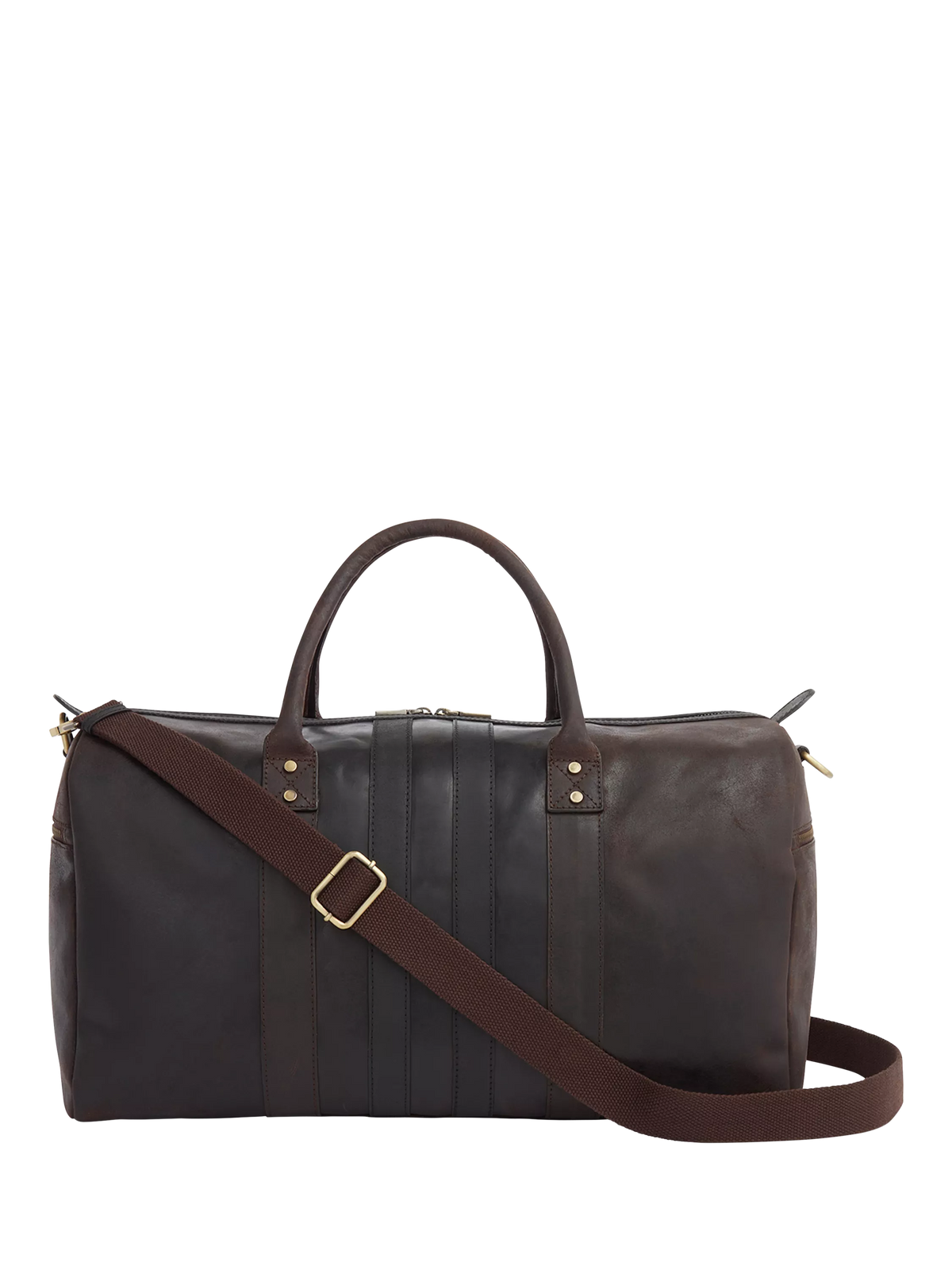 OSPREY LONDON Jenson holdall Chocolate & Black - British product