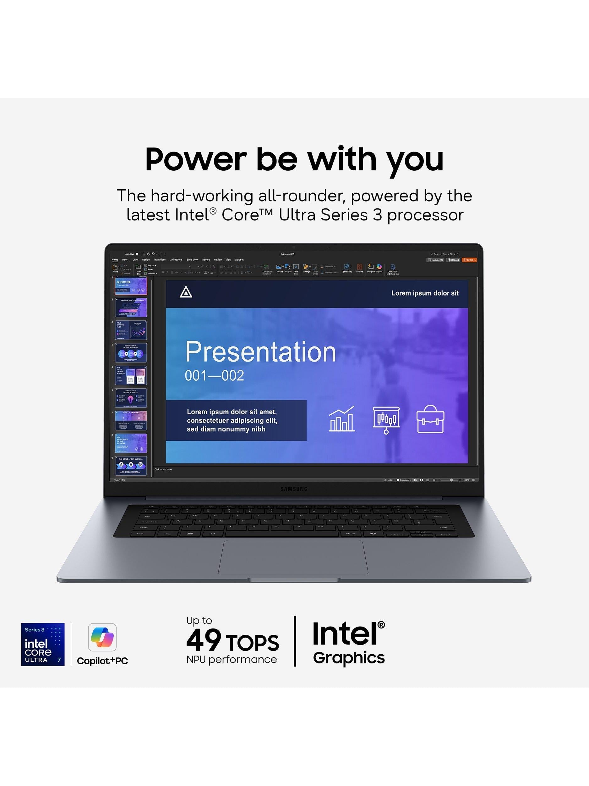 Samsung Galaxy Book6 16-inch laptop grey - British product