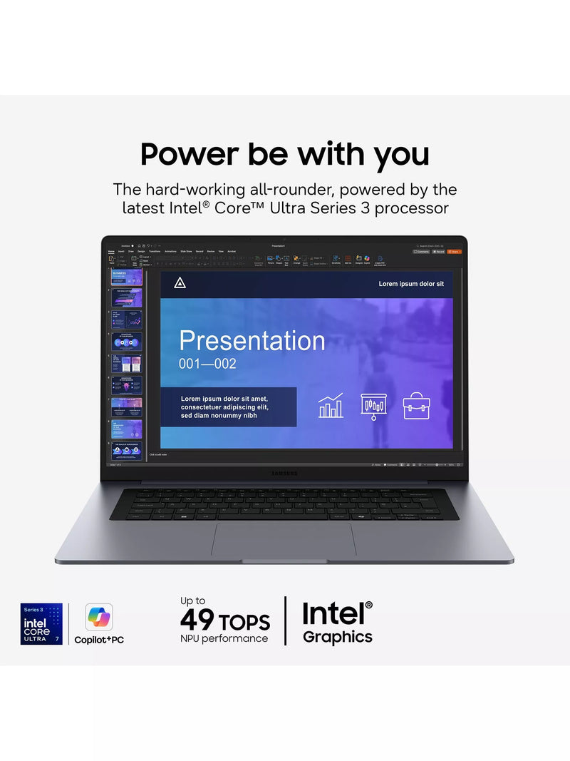 Samsung Galaxy Book6 16-inch laptop grey - British product