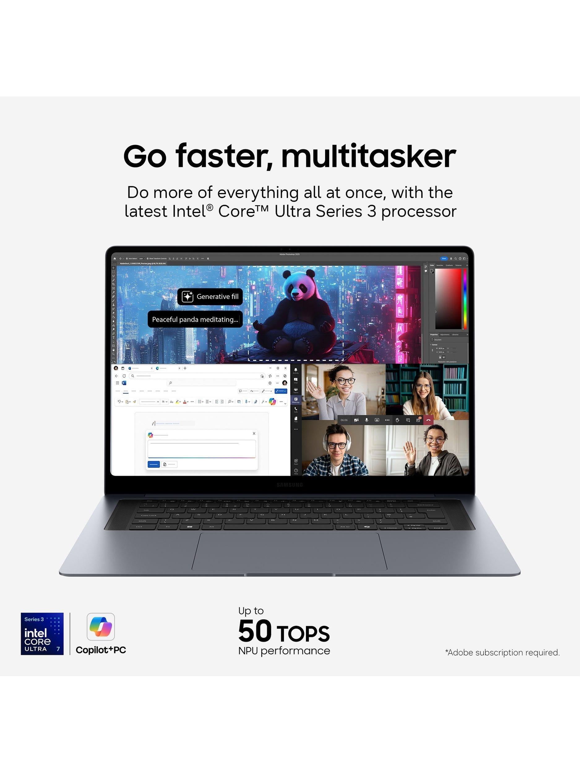 Samsung Galaxy Book6 Pro laptop grey 16-inch imported from the UK