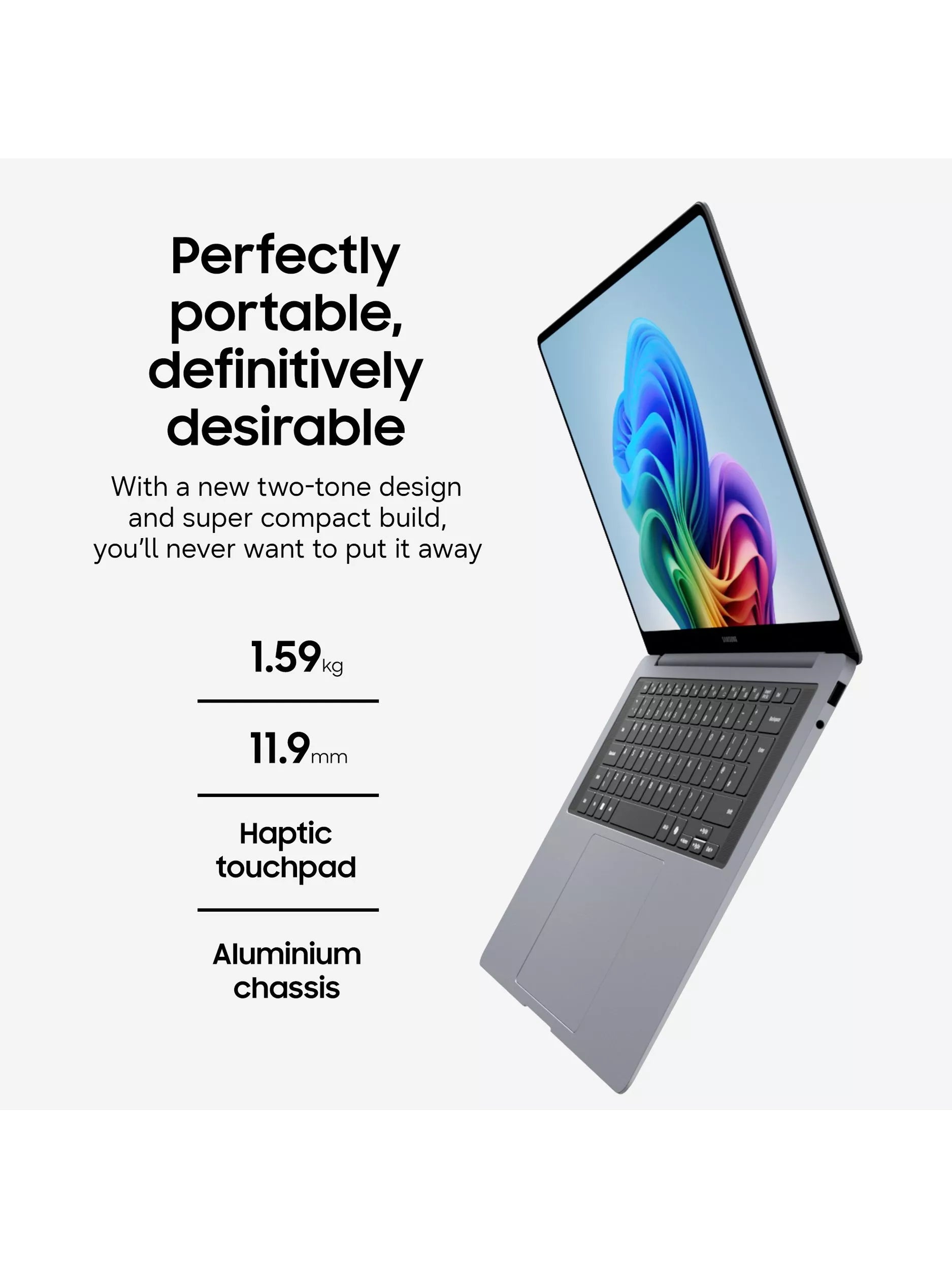 Samsung Galaxy Book6 Pro laptop grey 16-inch imported from the UK