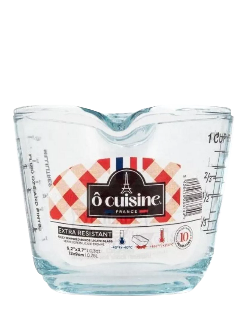 Ôcuisine glass measuring jug clear 250ml (British brand)