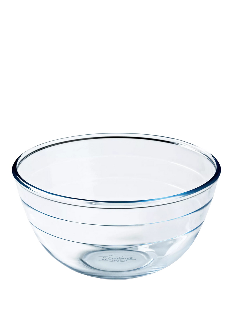 Ôcuisine glass mixing bowl clear 2.3L, UK version