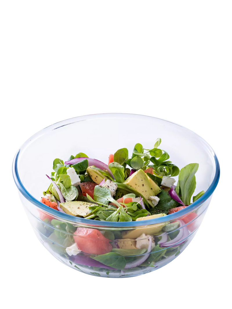 Ôcuisine glass mixing bowl clear 2.3L, UK version