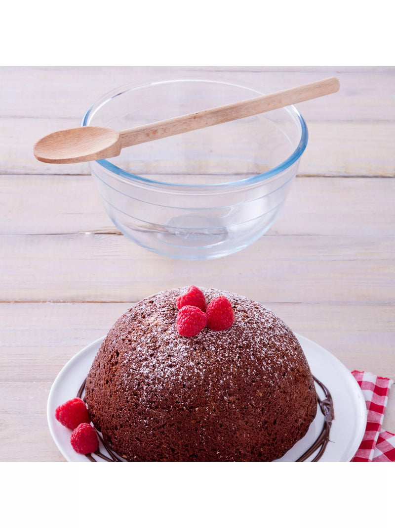 Ôcuisine clear glass mixing bowl 3.1L, imported from the UK
