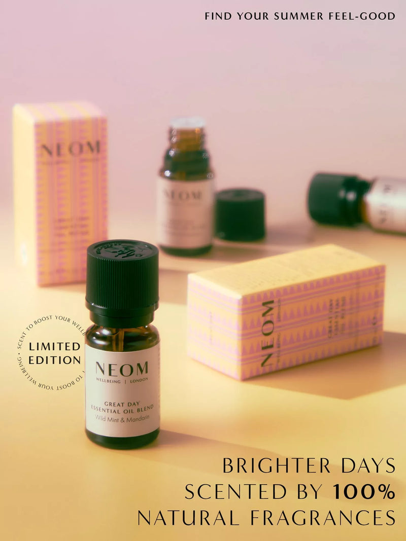NEOM Great Day essential oil blend 10ml (British brand)