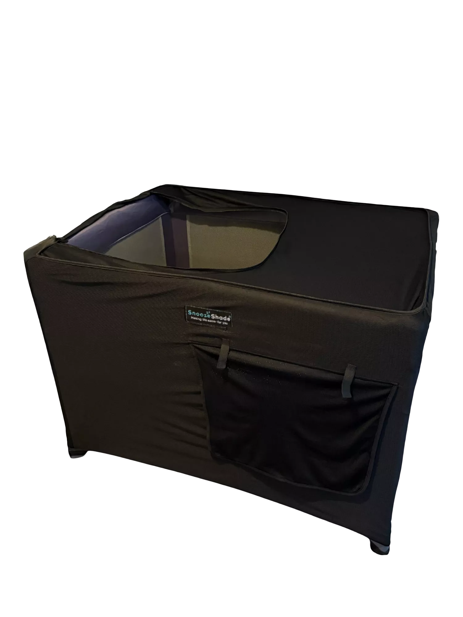 SnoozeShade travel cot shade for baby sleep (British brand)