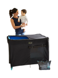 SnoozeShade travel cot shade for baby sleep (British brand)