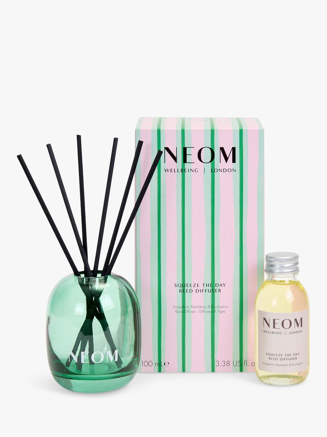 NEOM Wellbeing London Squeeze The Day reed diffuser 100ml - British product