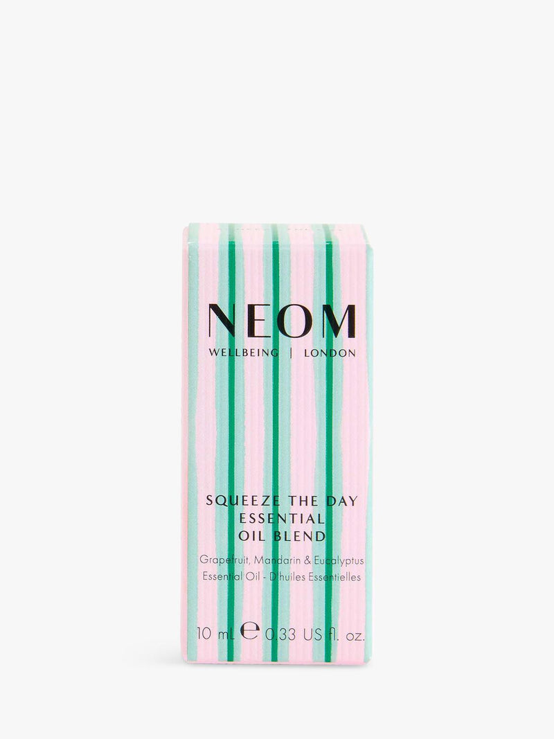 NEOM Wellbeing London Squeeze The Day essential oil blend 10ml, UK version