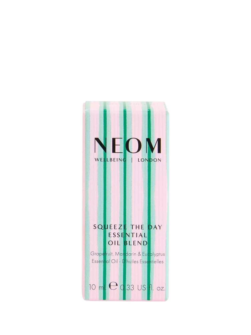 NEOM Wellbeing London Squeeze The Day essential oil blend 10ml, UK version