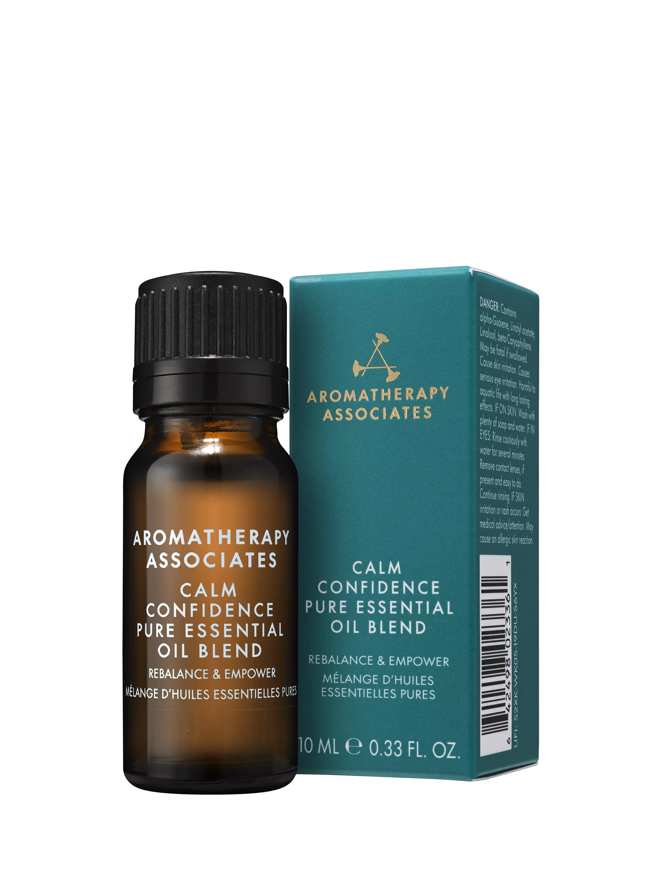 Aromatherapy Associates Calm Confidence essential oil blend 10ml, imported from the UK