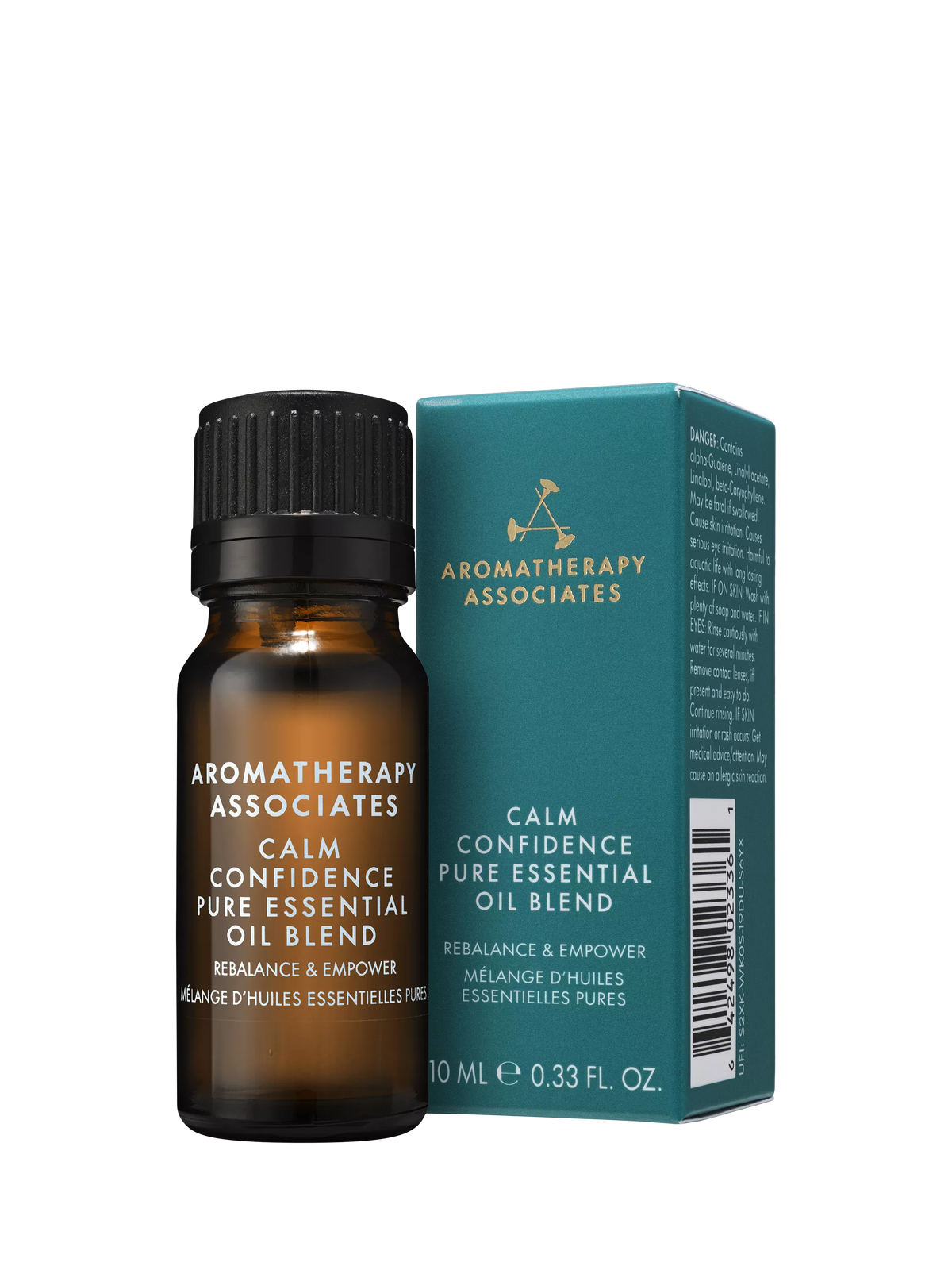 Aromatherapy Associates Calm Confidence essential oil blend 10ml, imported from the UK