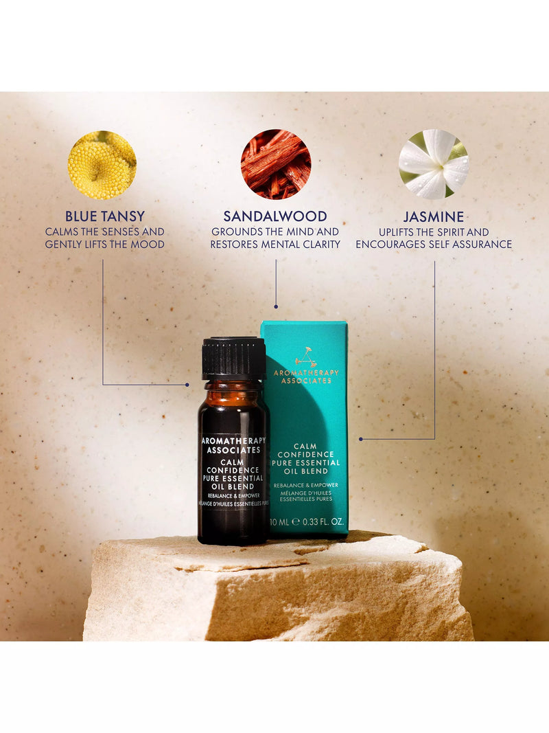 Aromatherapy Associates Calm Confidence essential oil blend 10ml, imported from the UK