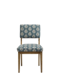 OKA Vincent dining chair Ocellus petrol, imported from the UK