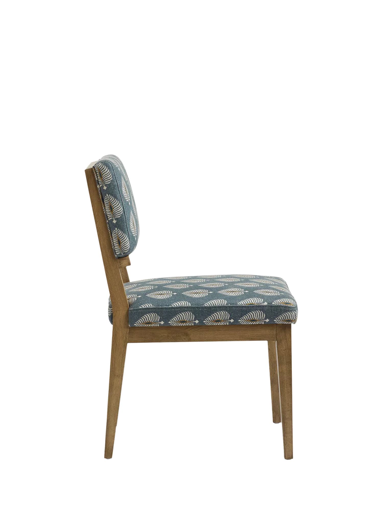 OKA Vincent dining chair Ocellus petrol, imported from the UK