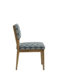 OKA Vincent dining chair Ocellus petrol, imported from the UK