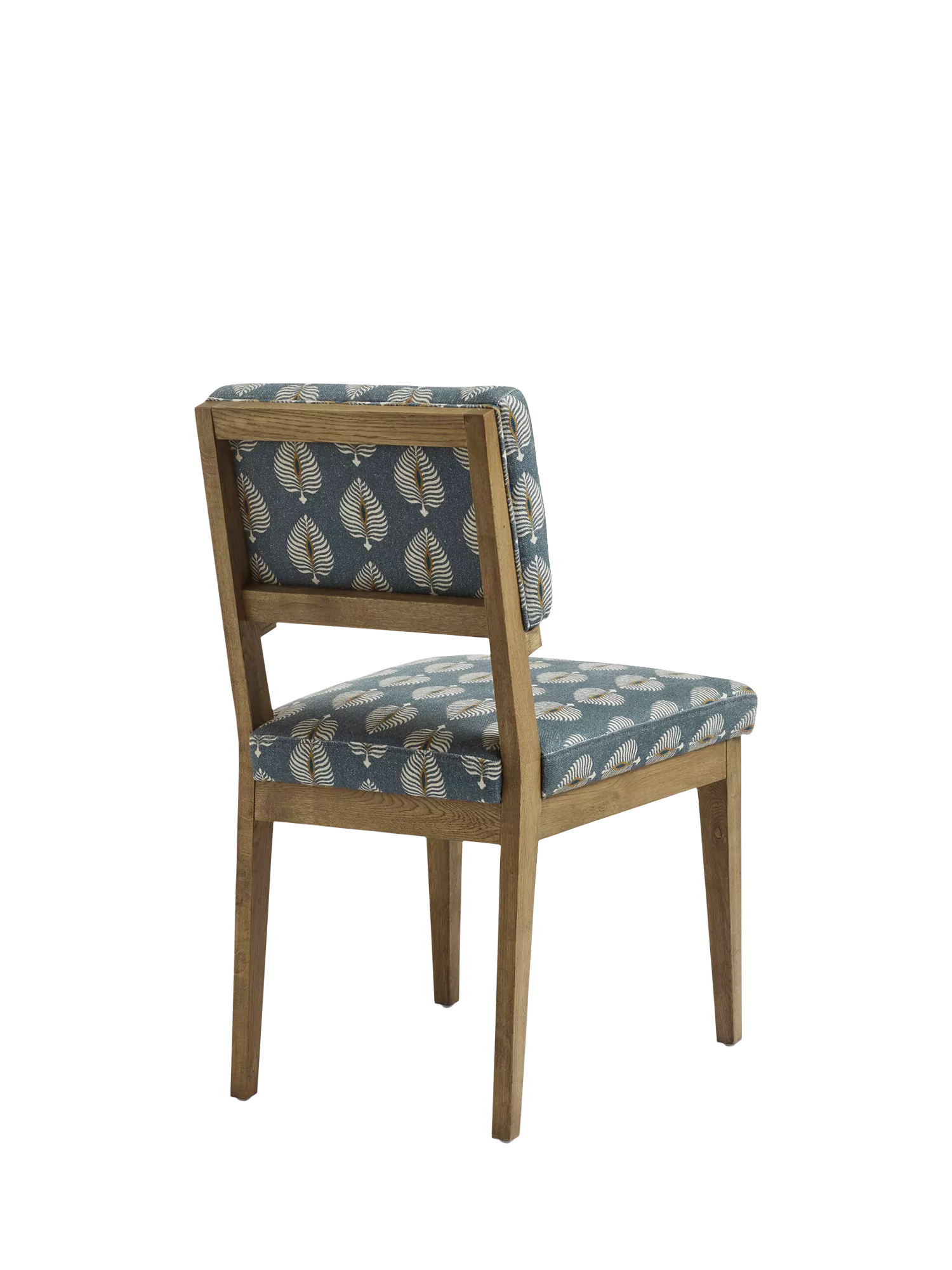 OKA Vincent dining chair Ocellus petrol, imported from the UK