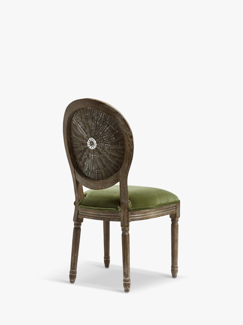 OKA dining chair velvet upholstered, UK version