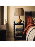 OKA Huxley side table in Pure Indigo (British brand)