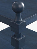OKA Huxley side table in Pure Indigo (British brand)