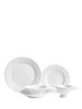 OKA Nephele white cereal bowl set 15cm, imported from the UK