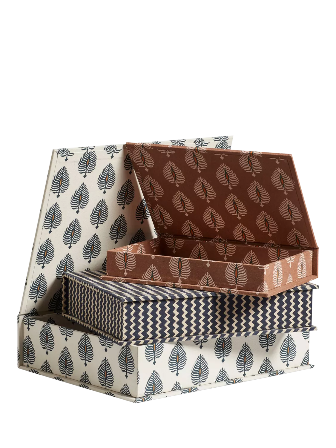 OKA Ocellus box files set of 3 multi, UK version