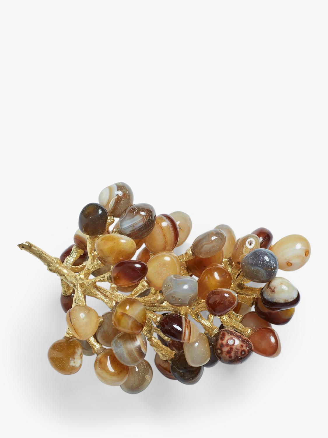 OKA Onyx decorative grapes Multi, imported from the UK