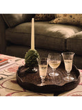OKA artichoke candle holders set of two green - British product