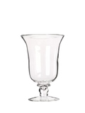 OKA large glass hurricane lamp vase 41cm (British brand)
