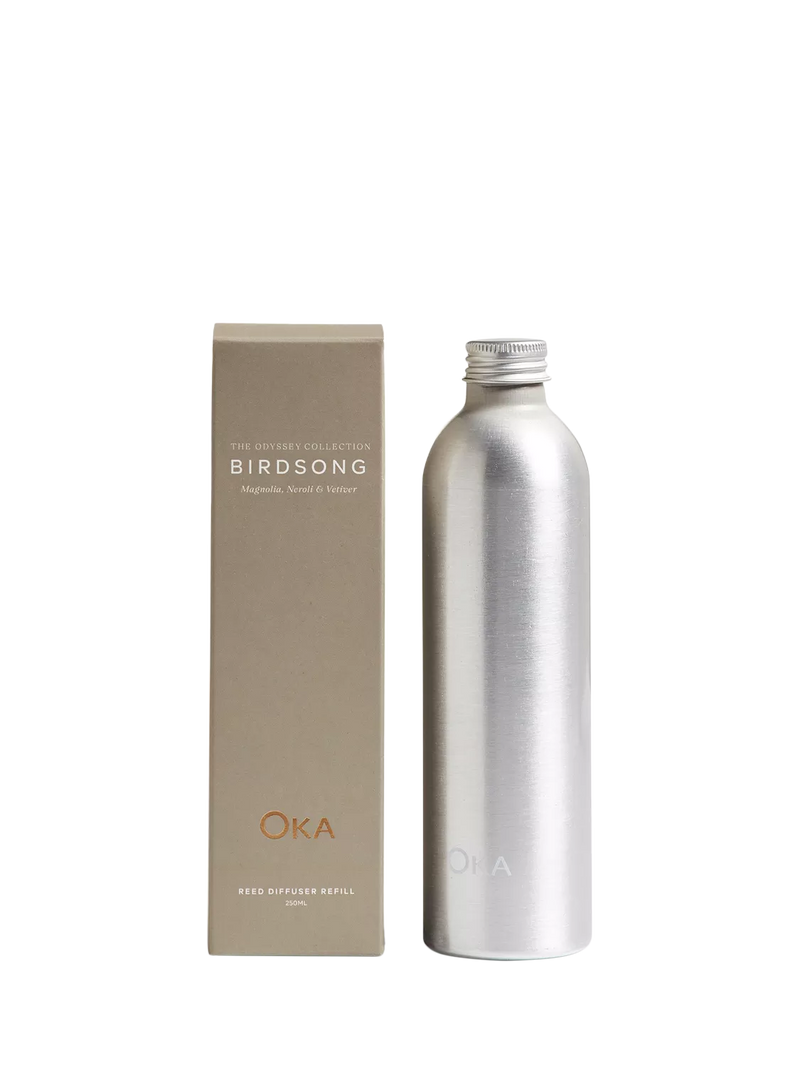 OKA Birdsong diffuser refill liquid 250ml - British product