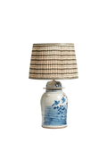 OKA ceramic table lamp base blue (British brand)