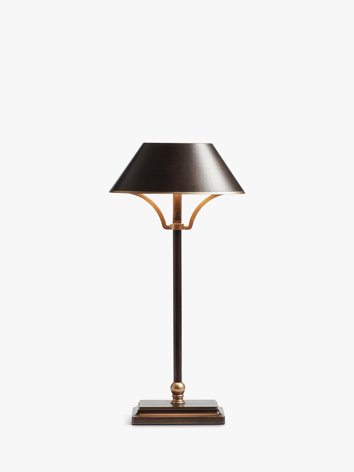 OKA Mini Grisewood rechargeable table lamp brown (British brand)