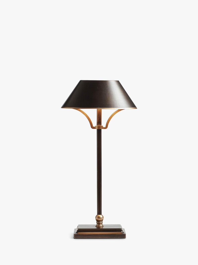 OKA Mini Grisewood rechargeable table lamp brown (British brand)