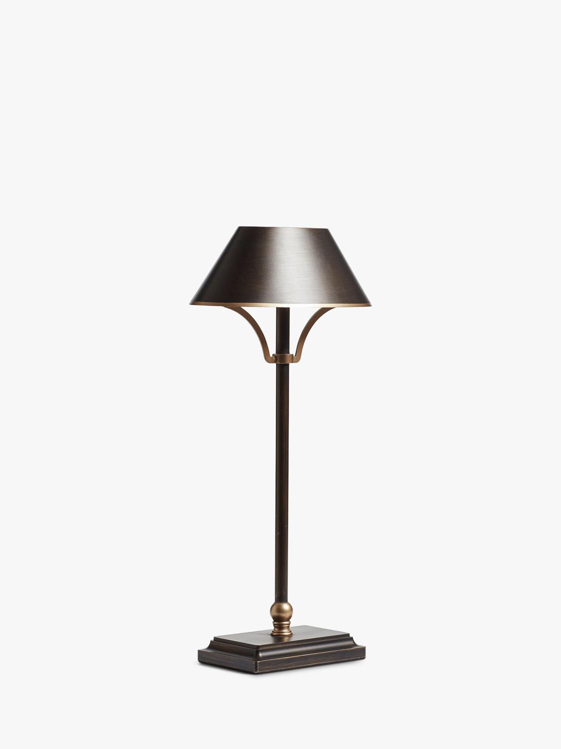 OKA Mini Grisewood rechargeable table lamp brown (British brand)