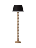 OKA floor lamp base natural mango wood finish British product