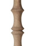OKA floor lamp base natural mango wood finish British product