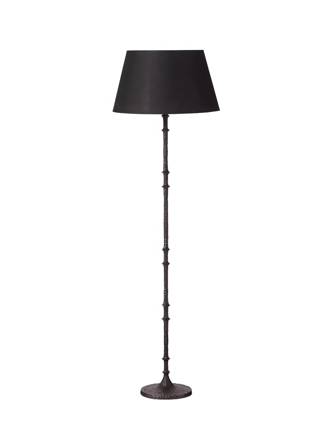 OKA Thomasin bronze floor lamp base 140cm, imported from the UK