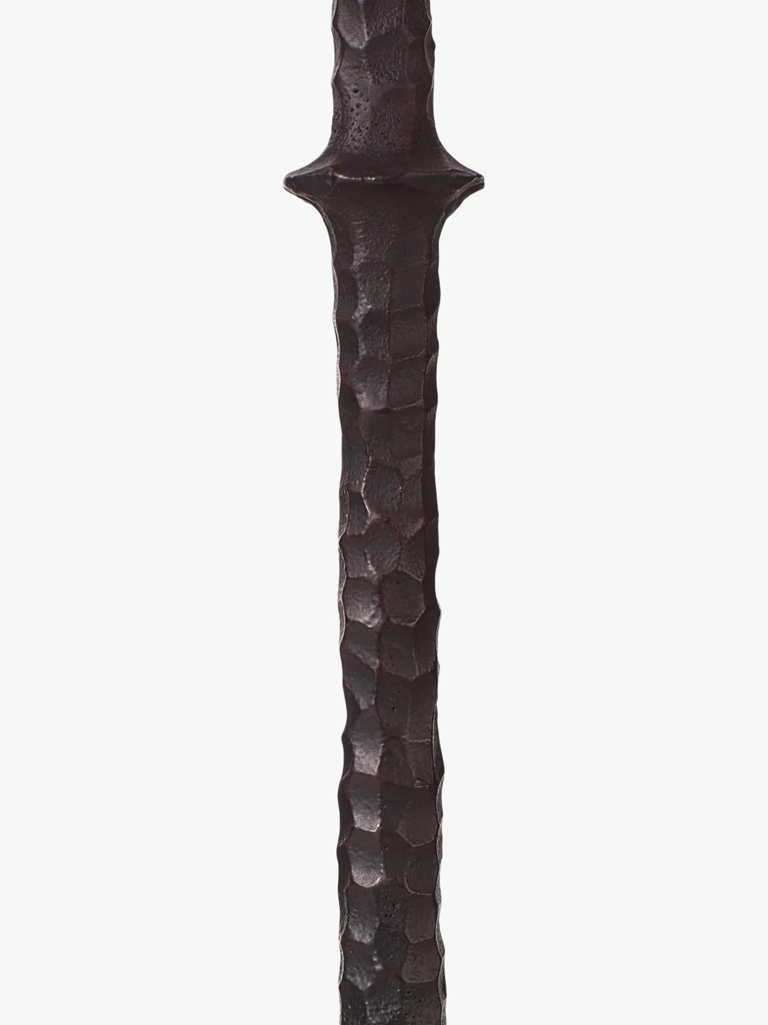 OKA Thomasin bronze floor lamp base 140cm, imported from the UK