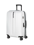 Samsonite Nexis 70cm Expandable Double Wheel Medium Suitcase, 91L, Cotton White