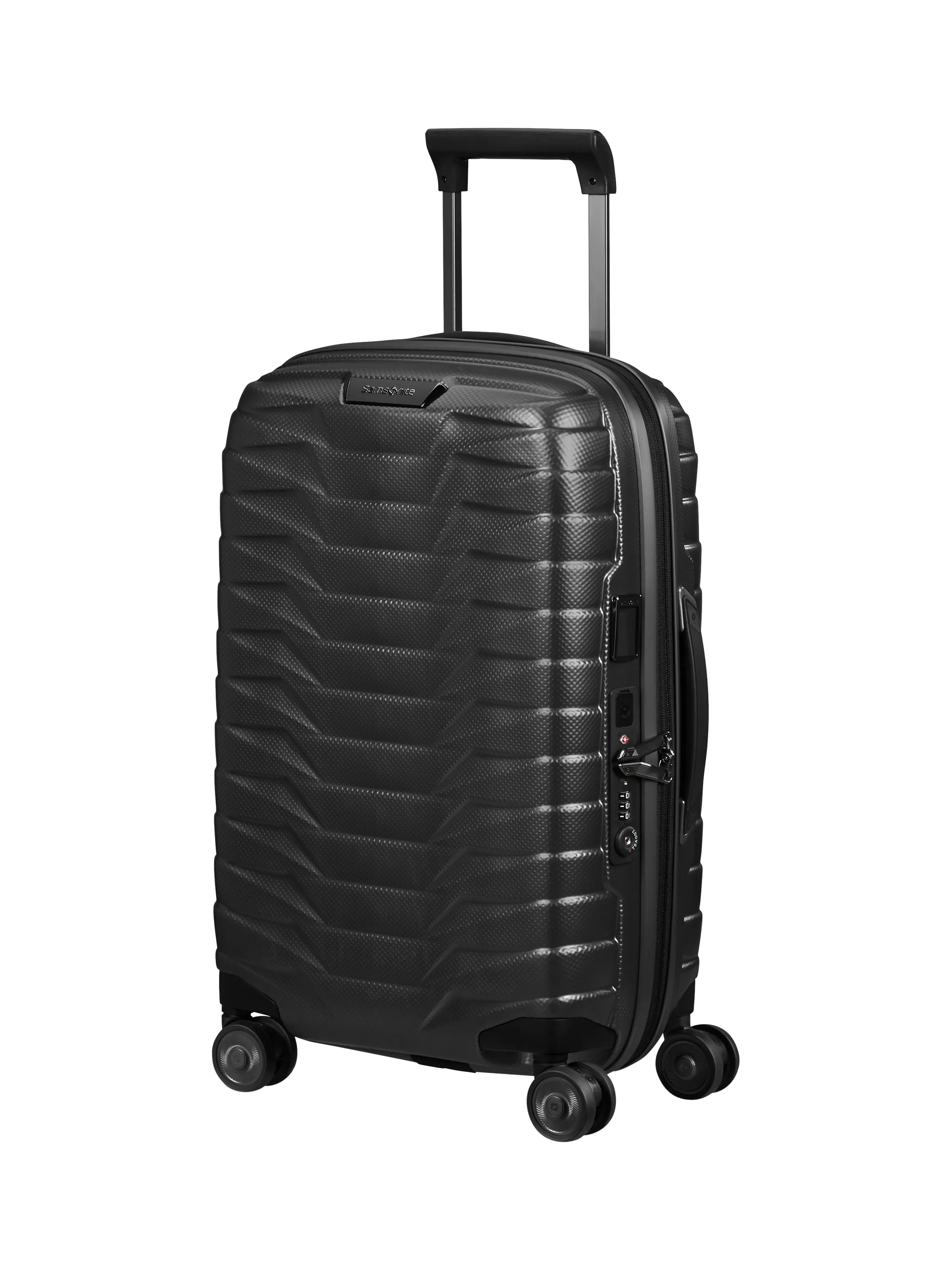 Samsonite Proxis 55cm 4-Wheel 35cm Wide Expandable Cabin Suitcase