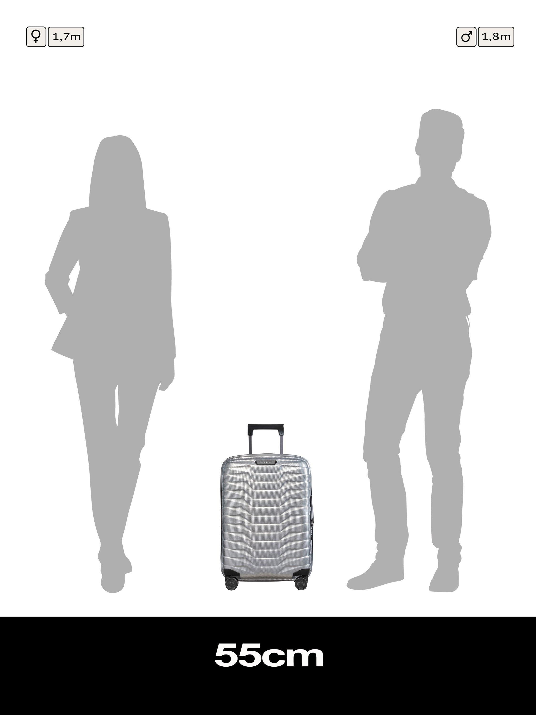 Samsonite Proxis expandable cabin suitcase 55cm, UK version