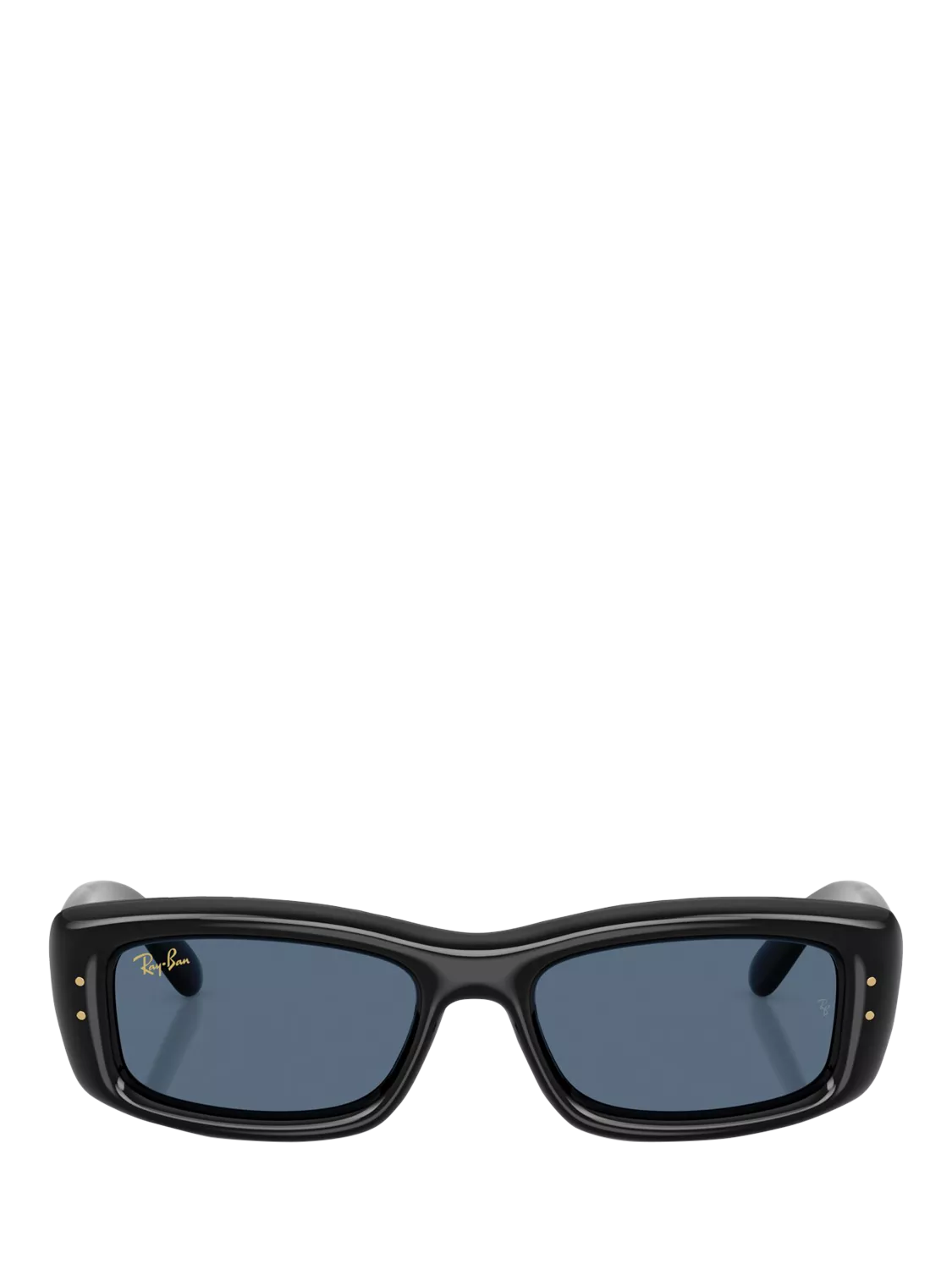 Ray-Ban RB4944 Pillow sunglasses black frame blue tinted lenses (British brand)
