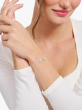THOMAS SABO sterling silver heart bracelet with cubic zirconia, UK version