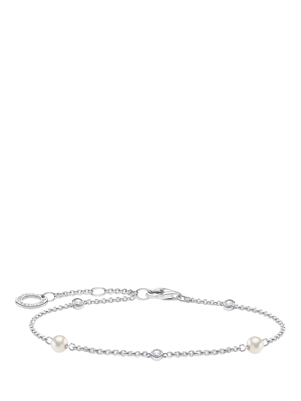 THOMAS SABO freshwater pearl bracelet silver, imported from the UK