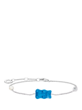 THOMAS SABO Goldbear chain bracelet blue crystal pearl - British product