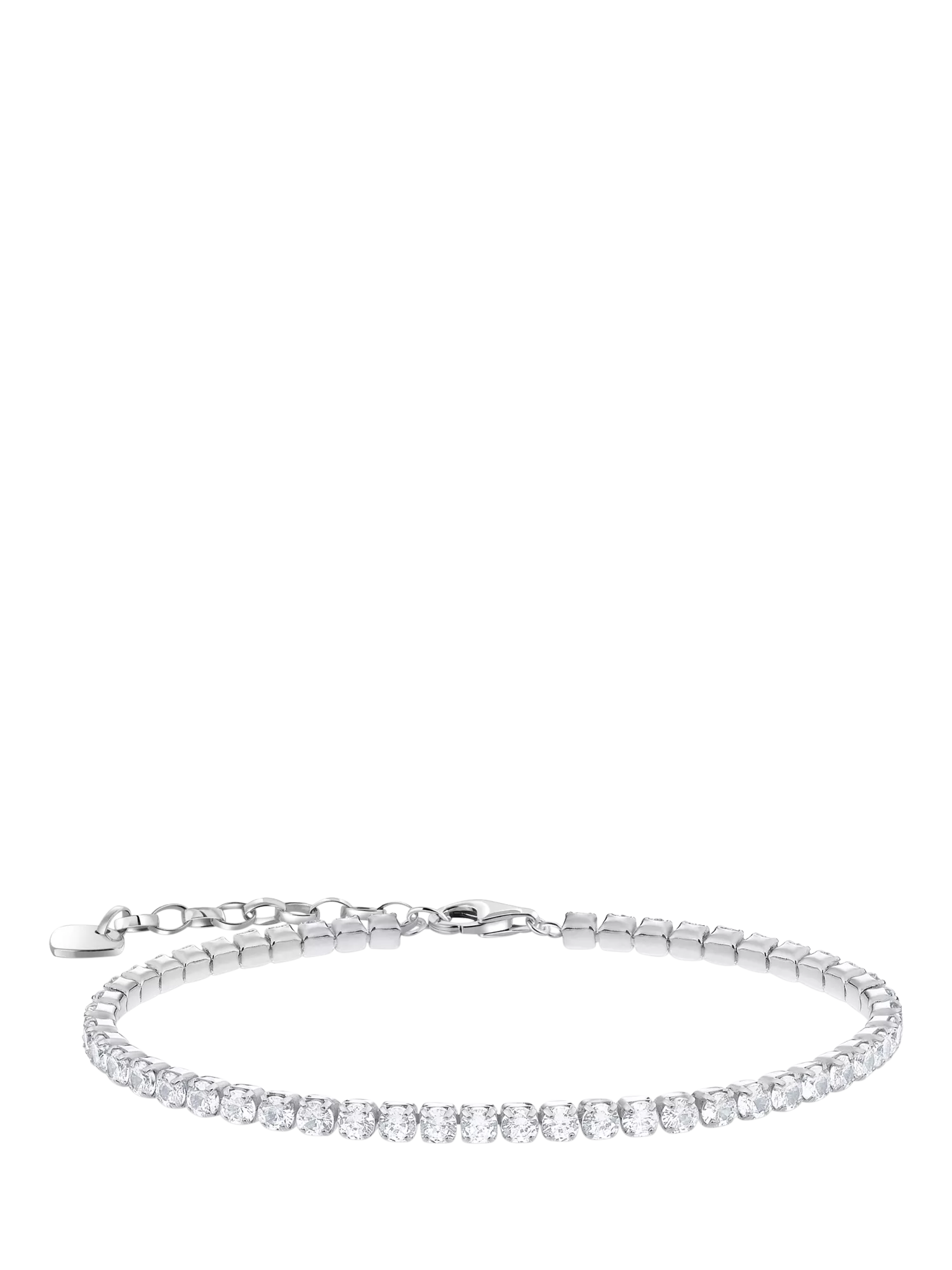 THOMAS SABO cubic zirconia tennis bracelet silver - British product