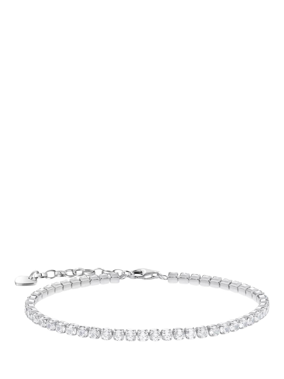 THOMAS SABO cubic zirconia tennis bracelet silver - British product