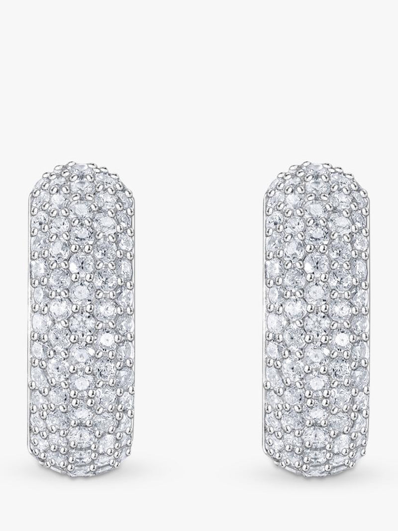 THOMAS SABO hoop earrings cubic zirconia silver 16mm - British product