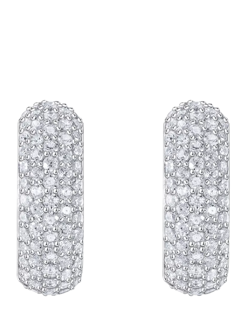THOMAS SABO hoop earrings cubic zirconia silver 16mm - British product